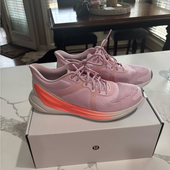 Lululemon Athletica Blissfeel Shoes - Pink and Orange - Picture 2 of 5